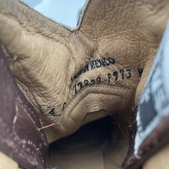 Frye Women's Brown Leather Western Boots - Picture 8 of 8